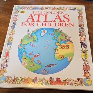 The Atlas for Children - Vibrant Educational Book. (Hardcover)